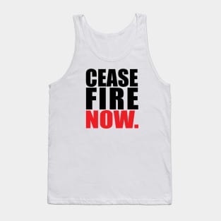 Ceasefire Now Tank Top